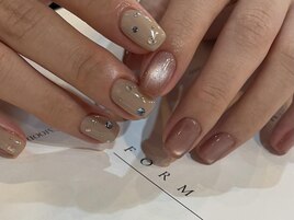 奥行きカラーマグストーン透明感