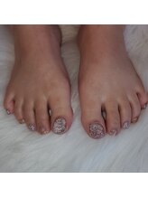 ブルーローズ(Blue rose)/フットネイル フラッシュ