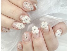 アリイネイルズ(ALII Nails)/フラワーエンボスネイル