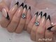ピオミエルネイル 新宿(pio miel nail)の写真/《長さだしやパーツ付け放題がおすすめ！》憧れのスラっと綺麗な指先に♪爪が短くてお悩みの方にも◎