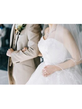 ブライダルメニューがあるサロン