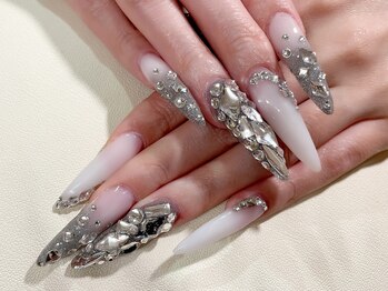 ラビング(Loving)/乳白&シルバー