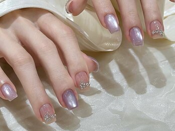 センスネイル 自由が丘店(Sense Nail)/クリスマス/冬ネイル/ボルドー