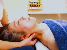 テールボーテ(Terre beaute)の雰囲気(巡りを整える調合アロマ。肩首・むくみ・疲れに深く届くケア。)