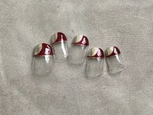 ゆびノさき/ミラーレッド