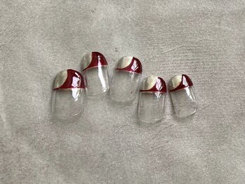 ゆびノさき/ミラーレッド