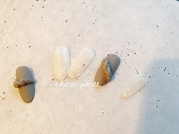 シュポルテ(chou porte)/winterネイル