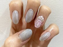 クォーターリゾートネイル(QUARTER RESORT nail)/ツイードネイル☆