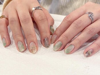 アイネイルズ 梅田店(I nails)/リングネイルニュアンス