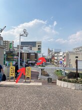 アイラッシュサロン ブラン 住道店(Eyelash Salon Blanc)/住道駅から店舗までの行き方