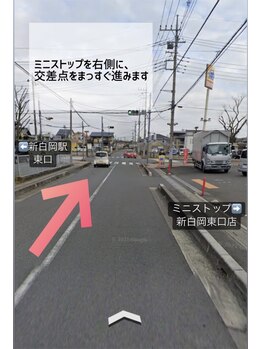 ラヴァンヤ 新白岡店(Lavanya)/ミニストップを『右手』に見て、