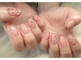 押し花ネイル