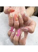 エムズネイル(M’s NAIL)/夏ネイル☆