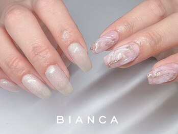 ビアンカ 牛込神楽坂店(Bianca)の写真/色変更◎理想のネイルが見つかる【2本アート¥6500・4本アート¥7000】トレンドをMIXしたデザインが人気