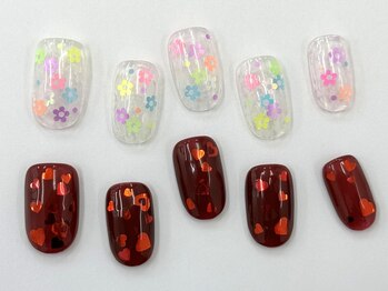 ネイルサロン クイール 小山店(NAIL SALON QUILL)/奥行きホロネイル