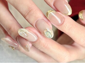 ローズデール アベイユ(ROSEDALE Abeille)の写真/清潔感と透明感。ワンカラーも映える、丁寧ケアのシンプルネイルが得意☆オフィスにもなじむ上品デザイン