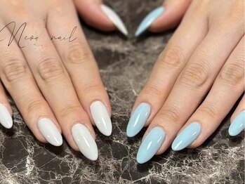 ネオネイル(Neo nail)の写真/毎日を美しく彩る、シンプルネイル。フォルムを追求し、指先が映えるよう一人ひとりに合わせて仕上げます◎