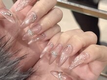 nail salon LOEN四条烏丸 フィルイン/ワンカラー/ワンホンネイル/長さだし/持ち込みの雰囲気(フィルイン/マグネットネイル/長さ出し/ワンカラー/持ち込み)