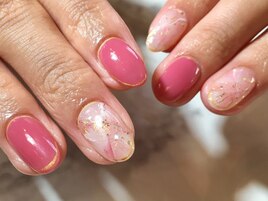 大理石ネイル