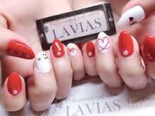 プロフェッショナル ネイルサロン ラヴィアス(LAVIAS)/【ジェル】お好きなアート6本