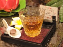 ウェルカムドリンク/アフターハーブティー