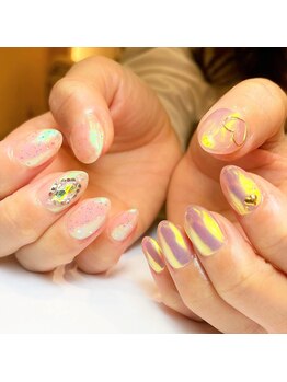 メイト(mate)/アシンメトリーネイル