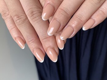 ネイルズ ララ(nails Lala)/スキニーフレンチ。