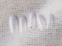 サンミーゴネイル 神戸店(Sunmego Nail)/キラキラ☆アメジストネイル