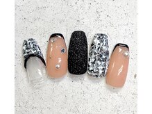 ネイルアンドまつげ リュフェール 五反田(Nail Lufaire)/ブラックツイード