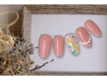 ファストネイル テラスモール湘南店(FAST NAIL)/春ネイル マーブル 【11875】