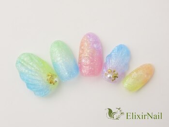 エリクサーネイル 五反田(Elixir Nail)/定額c やり放題／クーポン使用