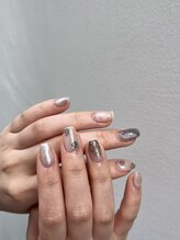 リノ(lino)/ネイビーニュアンス　4/29