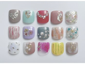 【フット】1本アート