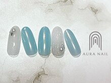 オーラ レアレア市川店内(AURA)/ひんやり×つやつやネイル