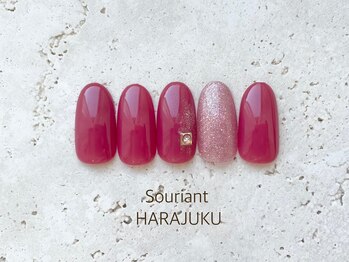 スリアンハラジュク(Souriant HARAJUKU)/【定額】シンプルデザイン