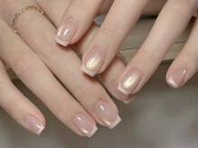 More Glam たくさんのこだわりポイントをご紹介★水光マグネットネイル/キラフラッシュネイル/大理石ネイル