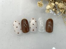 キャンアイドレッシー 足利店(Can I Dressy)/ガーリーネイル￥3850