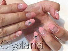 クリスタルネイル ボンベルタ橘店(CRYSTAL NAIL)/フレンチネイル