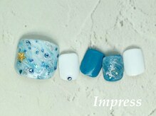 ネイルサロン インプレス(Impress)/マーブルネイル