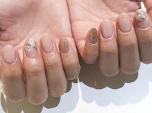 ネイルズ ララ(nails Lala)/大理石。