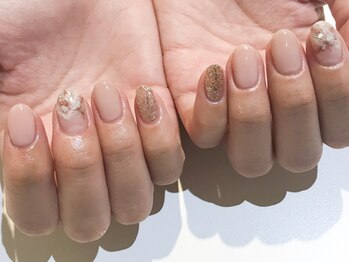 ネイルズ ララ(nails Lala)/大理石。