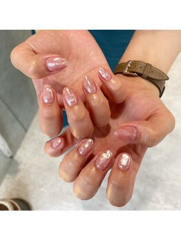 ミントリーフ バイ リート(Mint leaf by Reat)/オーロラネイル