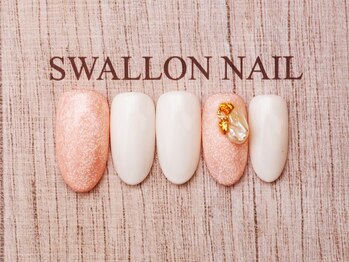 スワロンネイル(SWALLON NAIL)/３・４月定額ネイル