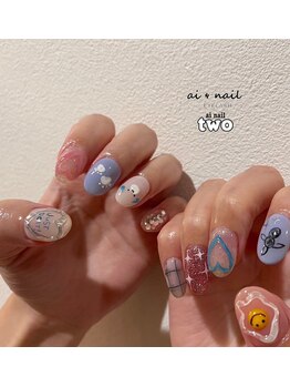 アイネイルトゥー 小倉(ai nail two)/推しネイル