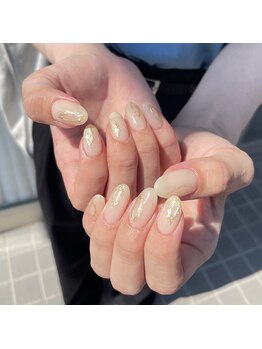 ミントリーフ バイ リート(Mint leaf by Reat)/シアーベージュニュアンス