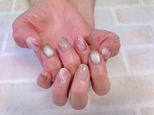 ネイル ビューティーマジック 葛西本店/ピンクニュアンスネイル