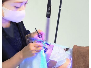 ビューティースクールアンドサロン アイズ 東大宮店(Beauty School & Salon I's)の写真/【最新LEDマツエク☆低刺激でモチ度UP◎】高持続と低刺激が魅力の次世代マツエク♪