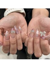 リンドネイル バイ モカ アンド ララ(Lind nail by moca and LaLa)/ピンクネイル