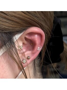 サロンリアンジュ ひたちなか店(Salon Liange)/お気に入りのピアスと合わせて♪