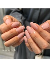 アンティークベル(ANTIQUE BELLE)/ベージュピンクワンカラー